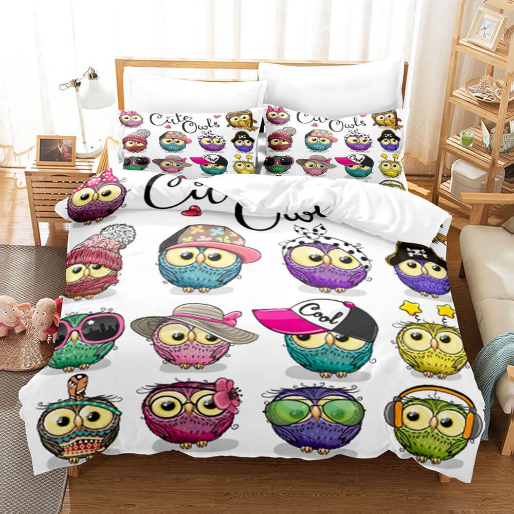 Animal World Owl Bedding Sets Quilt Cover Without Filler EBuycos