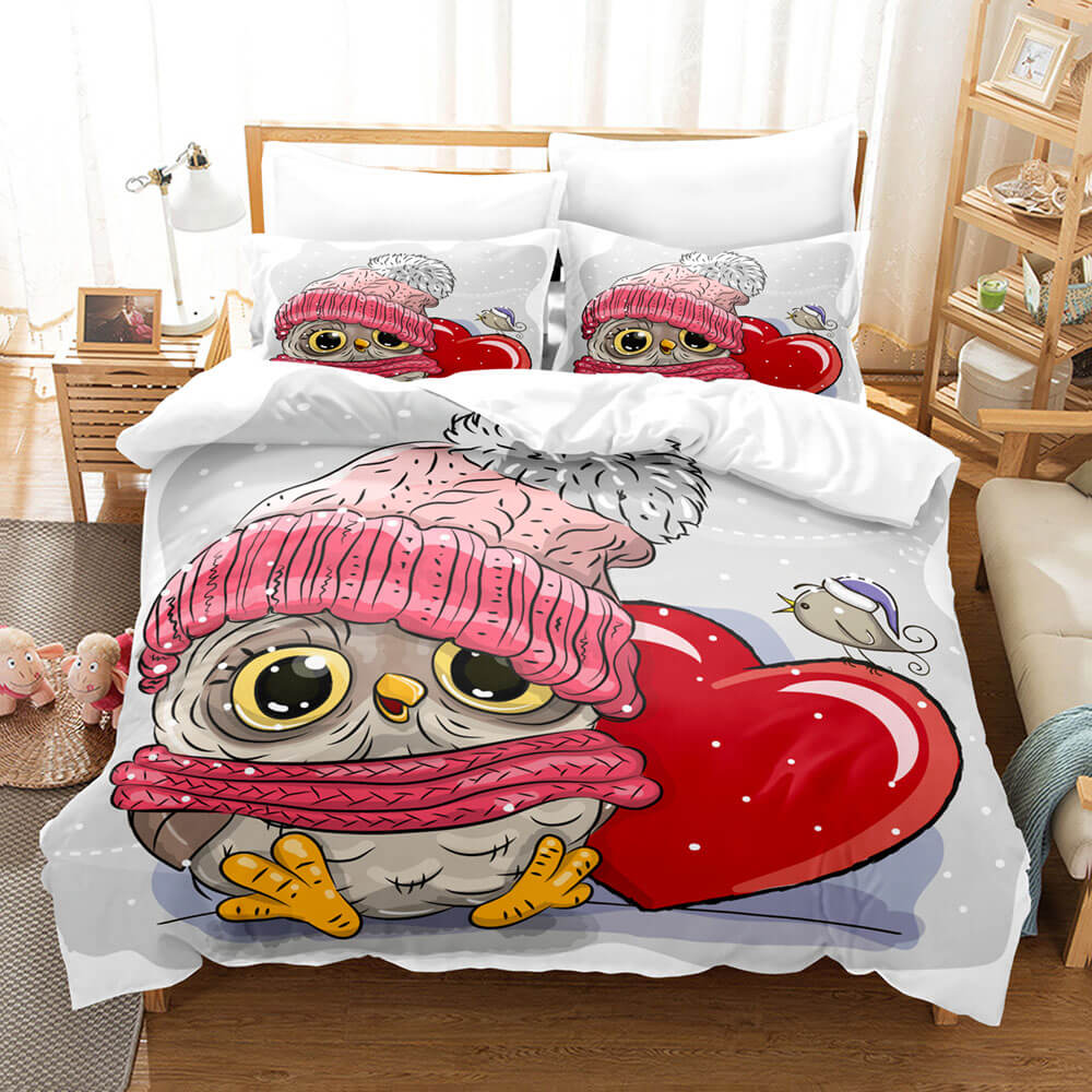 Animal World Owl Bedding Sets Quilt Cover Without Filler EBuycos