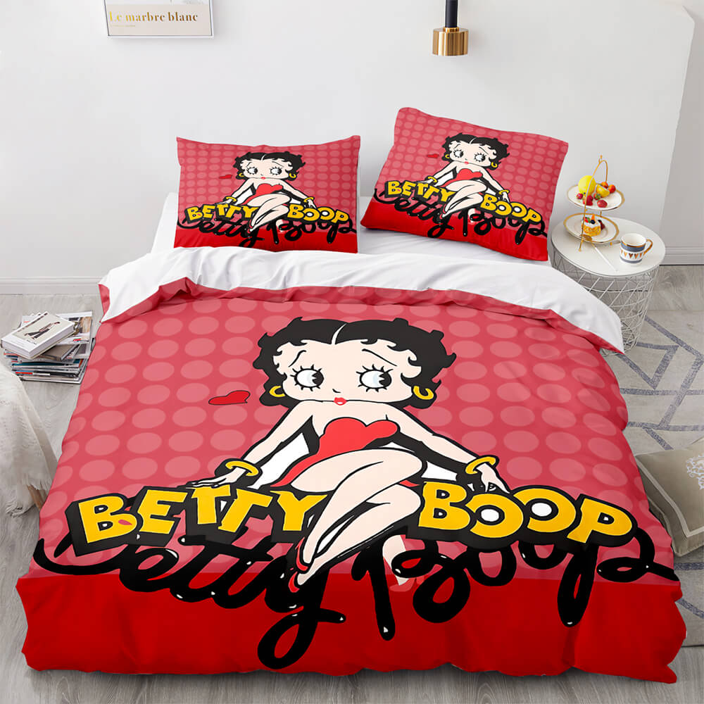 Betty Boop Cosplay Bedding Sets Duvet Covers Comforter – EBuycos