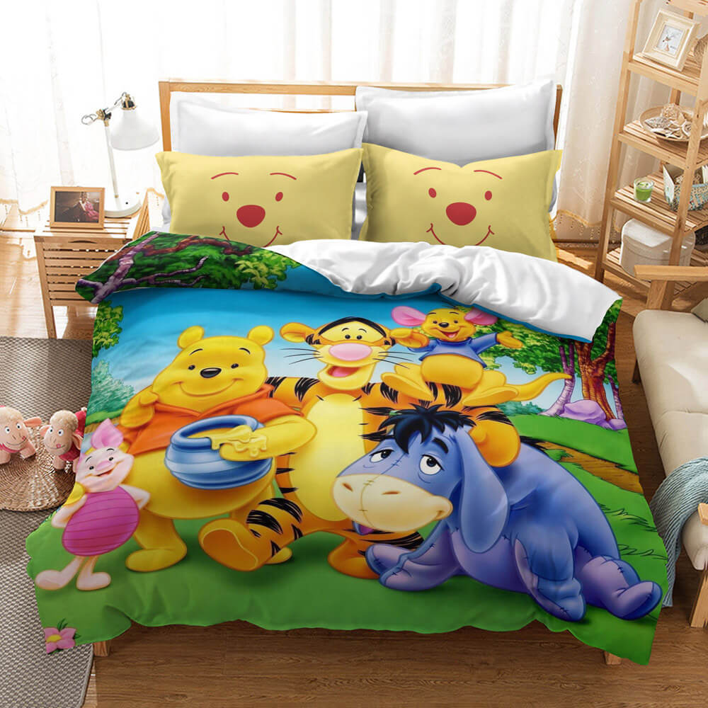 Winnie the pooh outlet queen size comforter set