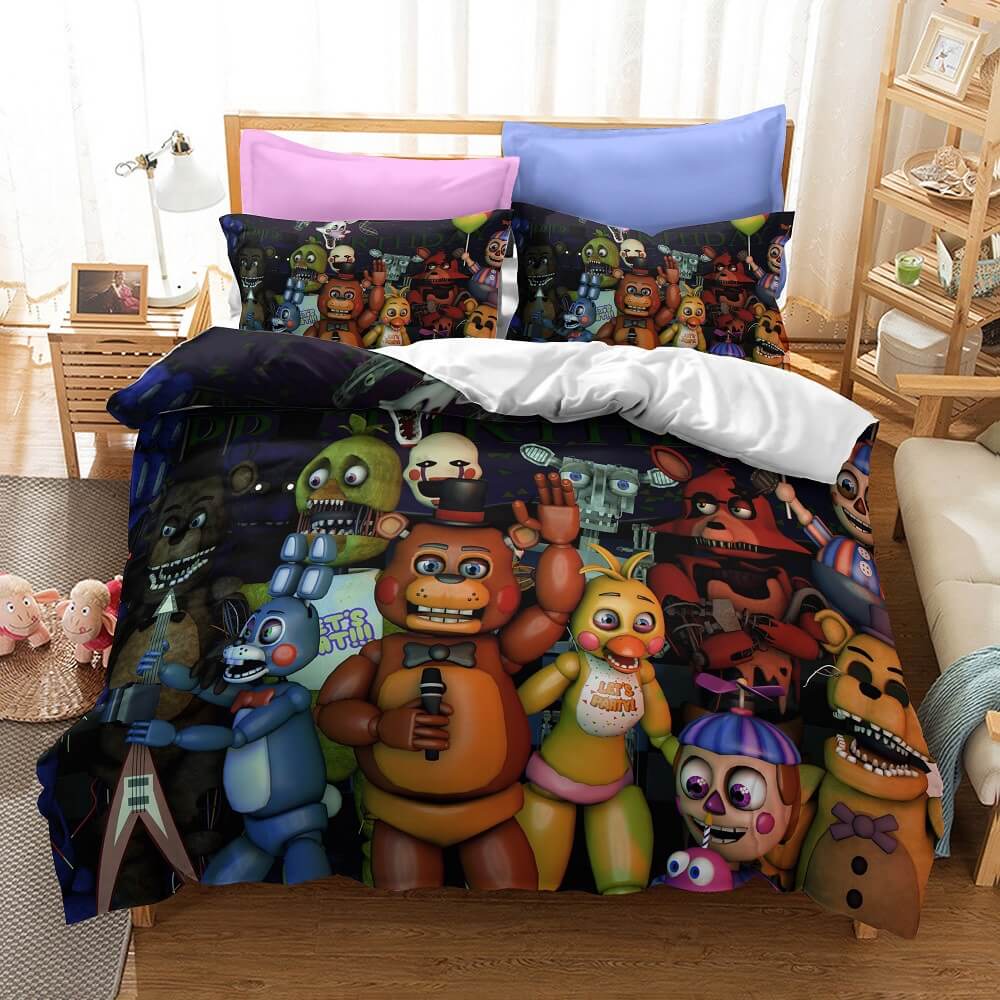 Five Nights at Freddy's Full Bedding Set (4pcs)