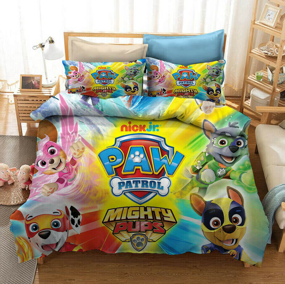 PAW Patrol Season 1 Bedding Set Kids Quilt Cover Without Filler