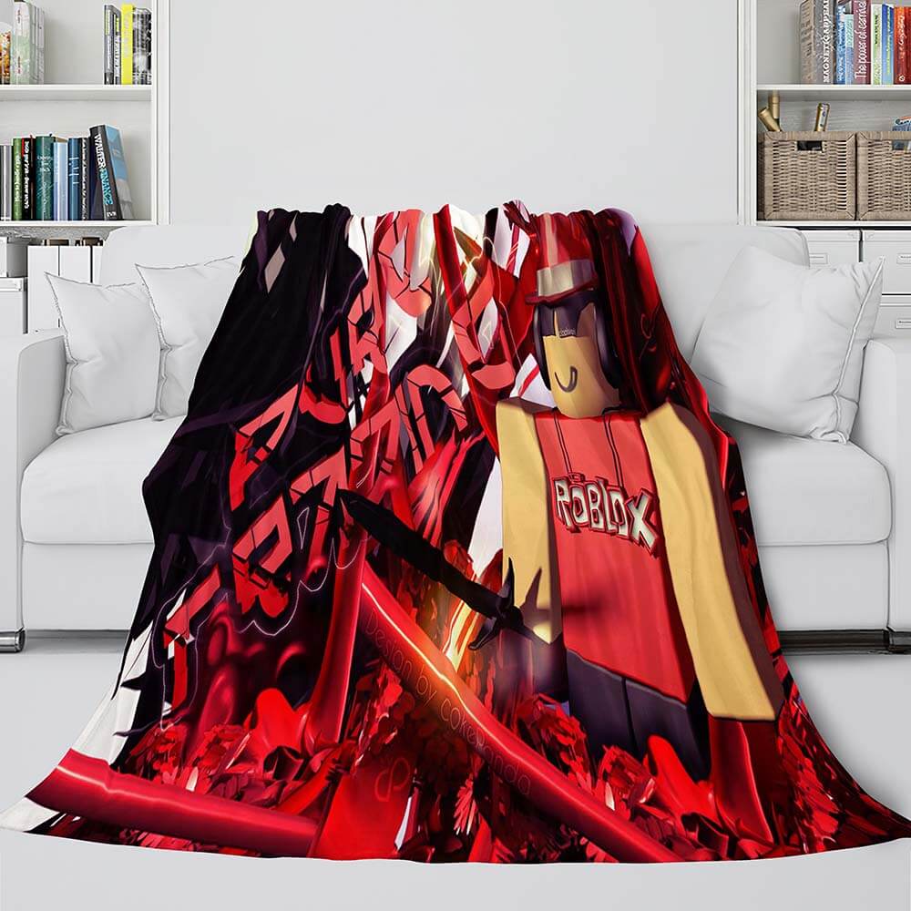 Roblox online Fleece Blanket