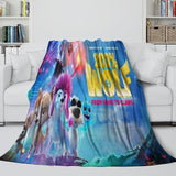 200% Wolf Blanket Flannel Fleece Throw Room Decoration