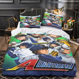 Ace of Diamond Bedding Set Duvet Cover Without Filler