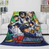 Ace of Diamond Blanket Flannel Fleece Throw Room Decoration