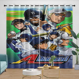 Ace of Diamond Curtains Blackout Window Drapes Room Decoration