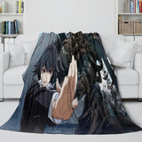 Ajin Demi-Human Blanket Flannel Fleece Throw Room Decoration