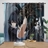 Ajin Demi-Human Curtains Blackout Window Drapes Room Decoration