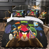 Angry Birds Bedding Set Pattern Quilt Cover Without Filler