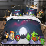 Angry Birds Bedding Set Pattern Quilt Cover Without Filler