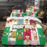 Angry Birds Bedding Set Pattern Quilt Cover Without Filler