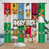 Angry Birds Curtains Blackout Window Drapes Room Decoration