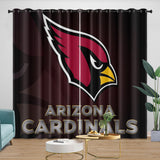 Arizona Cardinals Curtains Blackout Window Drapes