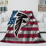 Atlanta Falcons Blanket Flannel Fleece Throw Room Decoration