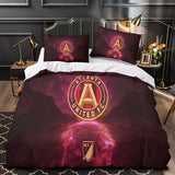 Atlanta United FC Bedding Set Duvet Cover Without Filler