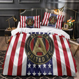 Atlanta United FC Bedding Set Duvet Cover Without Filler