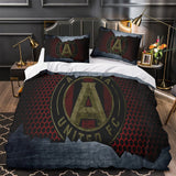 Atlanta United FC Bedding Set Duvet Cover Without Filler