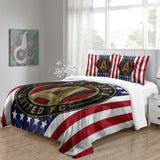 Atlanta United FC Bedding Set Duvet Cover Without Filler