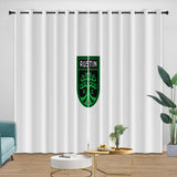 Austin FC Curtains Blackout Window Drapes Room Decoration