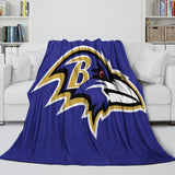 Baltimore Ravens Blanket Flannel Fleece Throw