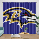 Baltimore Ravens Curtains Blackout Window Drapes