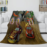 Beach Buggy Racing Blanket Flannel Fleece Throw