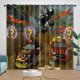 Beach Buggy Racing Curtains Blackout Window Drapes