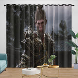 Black Myth Wukong Curtains Blackout Window Drapes Room Decoration