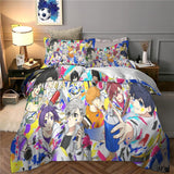 Blue Lock Bedding Set Duvet Cover Without Filler