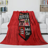 Brentford FC Blanket Flannel Fleece Throw Room Decoration