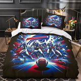 Buffalo Bills Bedding Set Duvet Cover Without Filler