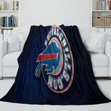 Buffalo Bills Blanket Flannel Fleece Throw Room Decoration