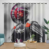 Captain America Brave New World Curtains Blackout Window Drapes