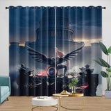 Captain America Brave New World Curtains Blackout Window Drapes