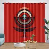 Captain America Brave New World Curtains Blackout Window Drapes