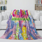 Care Bears Blanket Flannel Fleece Throw Room Decoration