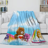 Care Bears Blanket Flannel Fleece Throw Room Decoration