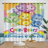 Care Bears Curtains Blackout Window Drapes Room Decoration