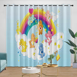 Care Bears Curtains Blackout Window Drapes Room Decoration