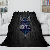 Charlotte Hornets Blanket Flannel Fleece Throw Room Decoration