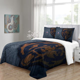 Chicago Bears Bedding Set Duvet Cover Without Filler