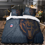 Chicago Bears Bedding Set Duvet Cover Without Filler