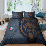 Chicago Bears Bedding Set Duvet Cover Without Filler