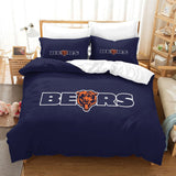 Chicago Bears Bedding Set Duvet Cover Without Filler