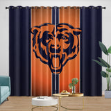 Chicago Bears Curtains Blackout Window Drapes