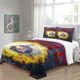 Chicago Fire Soccer Club Bedding Set Duvet Cover Without Filler