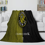 Columbus Crew SC Blanket Flannel Fleece Throw Room Decoration