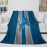 Detroit Lions Blanket Flannel Fleece Throw