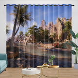 Dragon Age The Veilguard Curtains Blackout Window Drapes Room Decoration